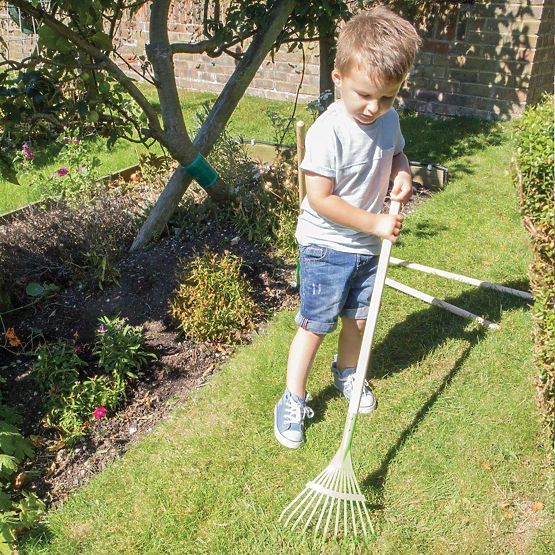 Bigjigs Toys Green Leaf vrtne grablje