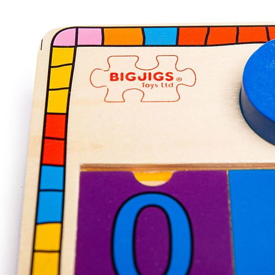 Bigjigs Toys Jigsaw ploča s brojevima