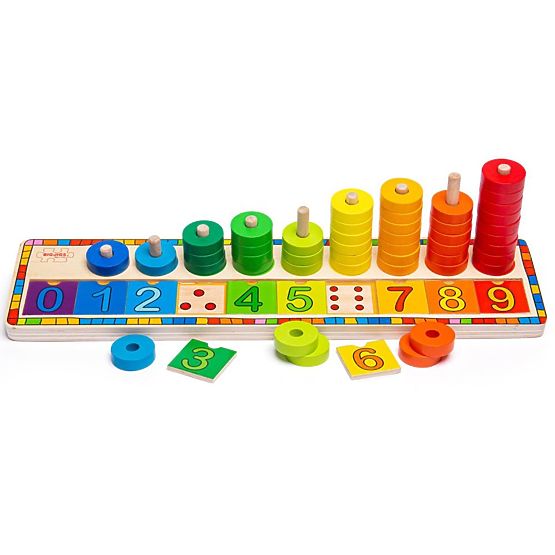 Bigjigs Toys Jigsaw ploča s brojevima