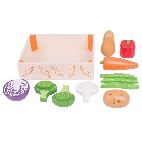 Bigjigs Toys Kutija s povrćem