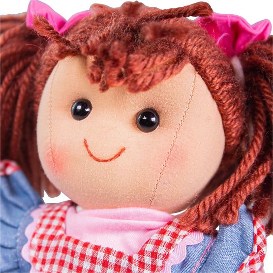 Bigjigs Toys Lutka od tkanine Melody 34 cm