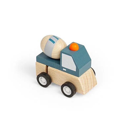 Bigjigs Toys Namotavajući građevinski kamion Miješalica