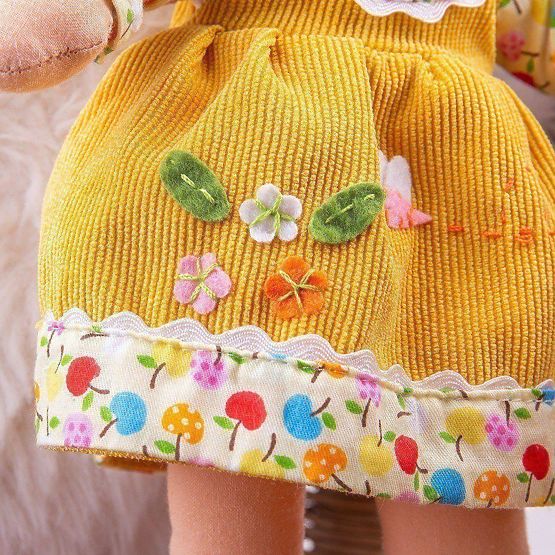 Bigjigs Toys Platnena lutka Daisy 28 cm