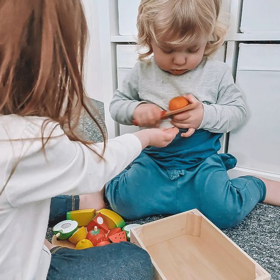Bigjigs Toys Rezanje voća u kutiji
