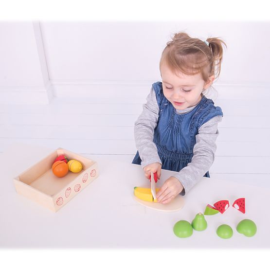 Bigjigs Toys Rezanje voća u kutiji