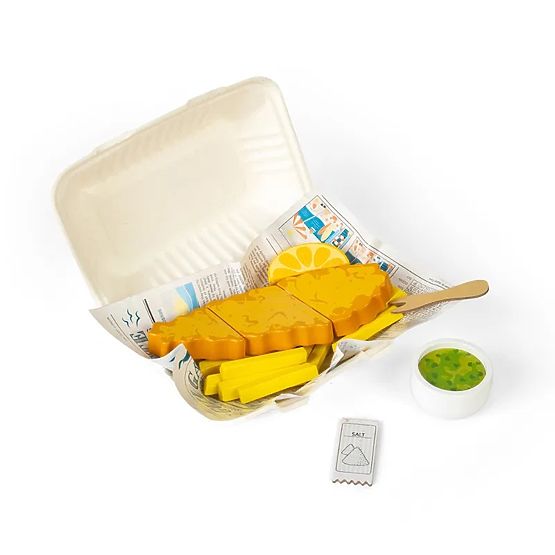 Bigjigs Toys Riba i pomfrit