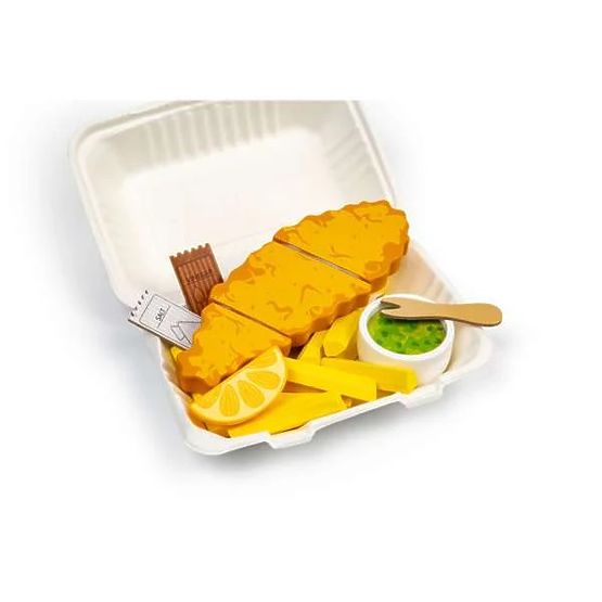Bigjigs Toys Riba i pomfrit