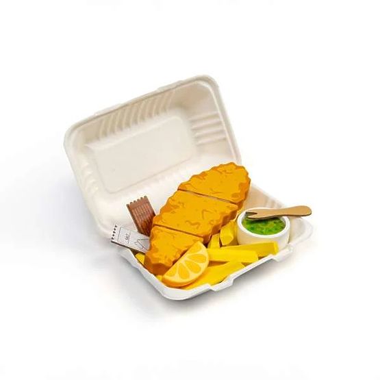 Bigjigs Toys Riba i pomfrit