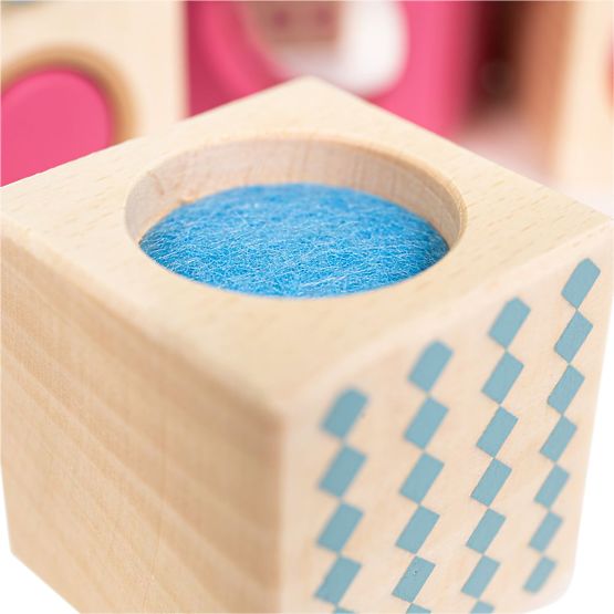 Bigjigs Toys Senzorne kocke