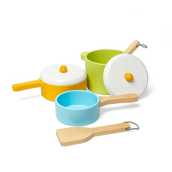 Bigjigs Toys Set posuđa 7 dijelova