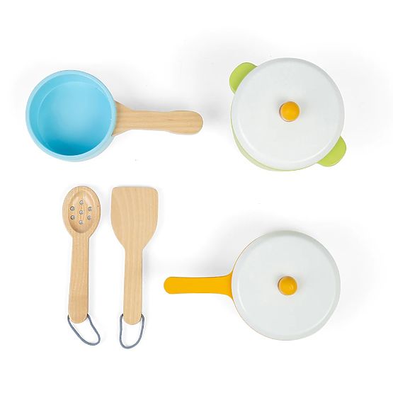 Bigjigs Toys Set posuđa 7 dijelova