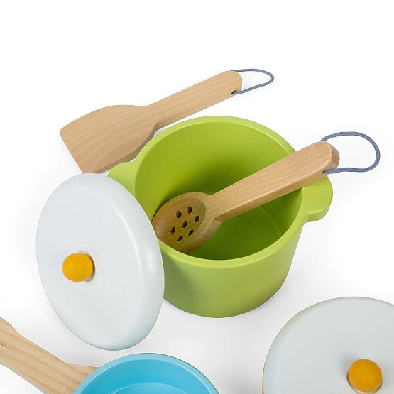 Bigjigs Toys Set posuđa 7 dijelova