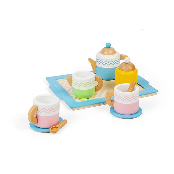 Bigjigs Toys Set za čaj s pladnjem