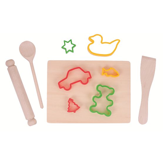 Bigjigs Toys Set za pečenje s kalupima za izrezivanje