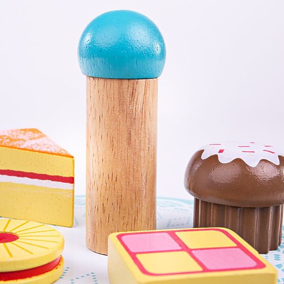 Bigjigs Toys Stalak s kolačima