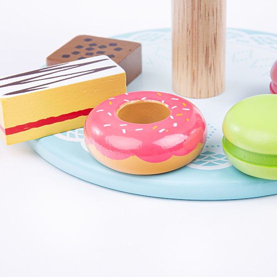 Bigjigs Toys Stalak s kolačima