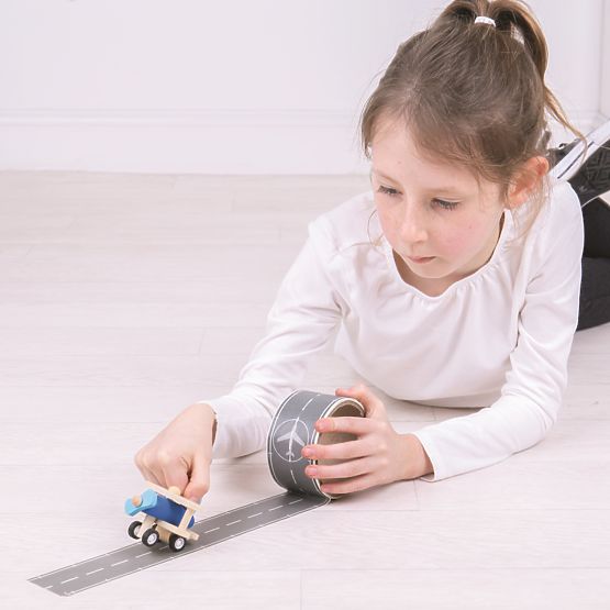 Bigjigs Toys Tape staza s avionom