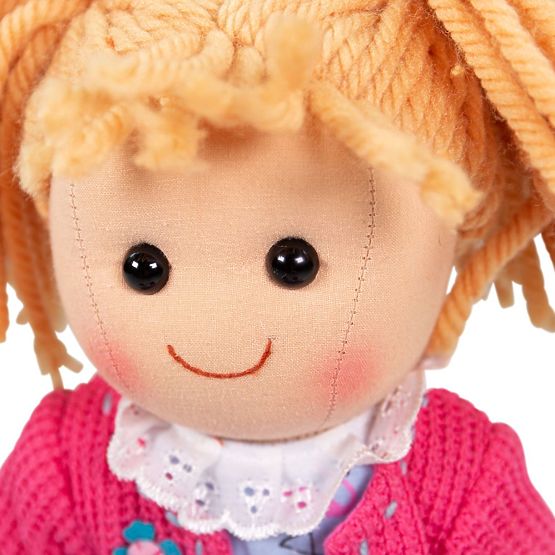 Bigjigs Toys Tkanena lutka Maggie 34cm