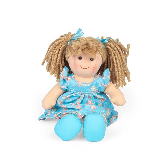 Bigjigs Toys Tkanena lutka Maisie - mala 25 cm
