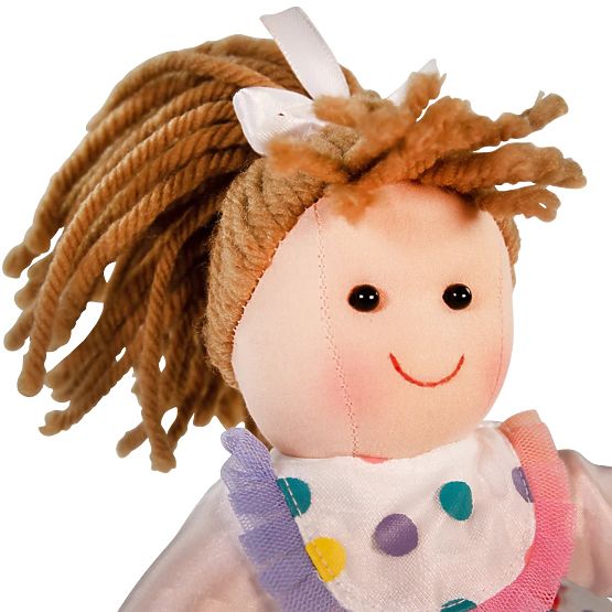 Bigjigs Toys Tkanena lutka Phoebe 25 cm
