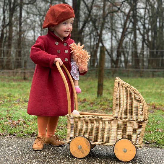 Bigjigs Toys Tkanena lutka Poppy 28 cm