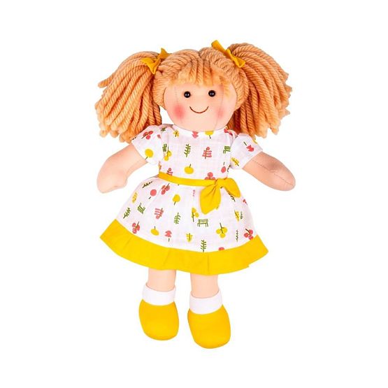 Bigjigs Toys Tkanena lutka Zoe 28cm