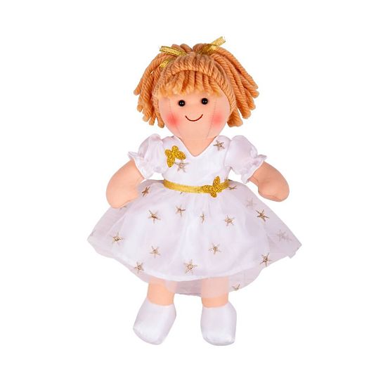 Bigjigs Toys Tkanina lutka Charlotte 28cm