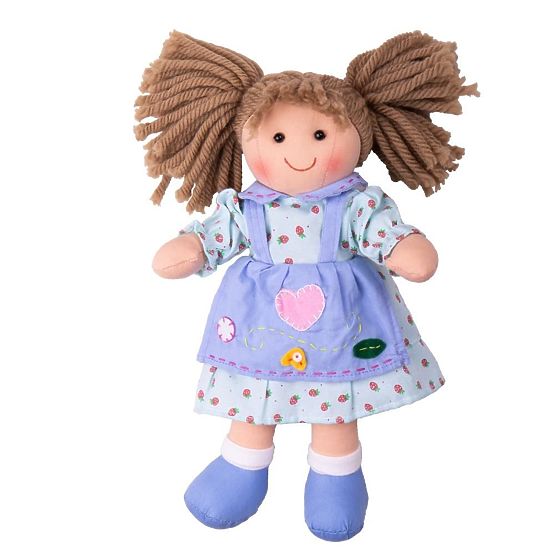 Bigjigs Toys Tkanina lutka Grace 28 cm