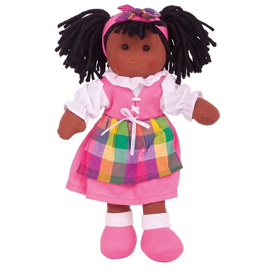 Bigjigs Toys Tkanina lutka Jessika 28 cm