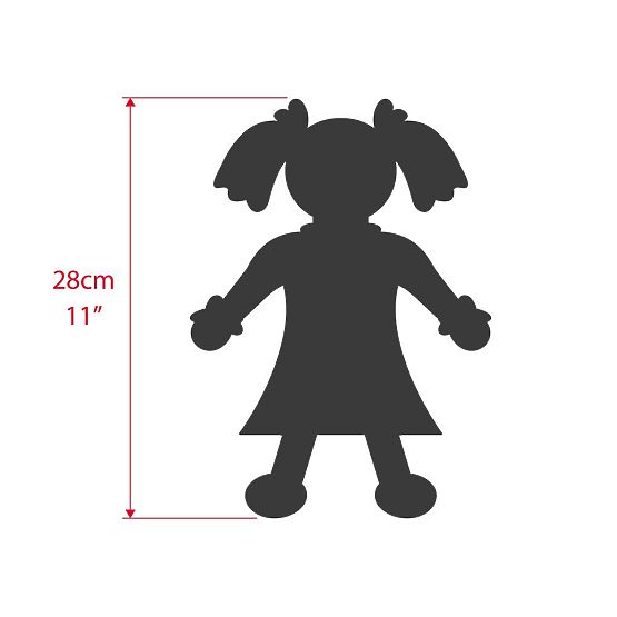 Bigjigs Toys Tkanina lutka Jessika 28 cm