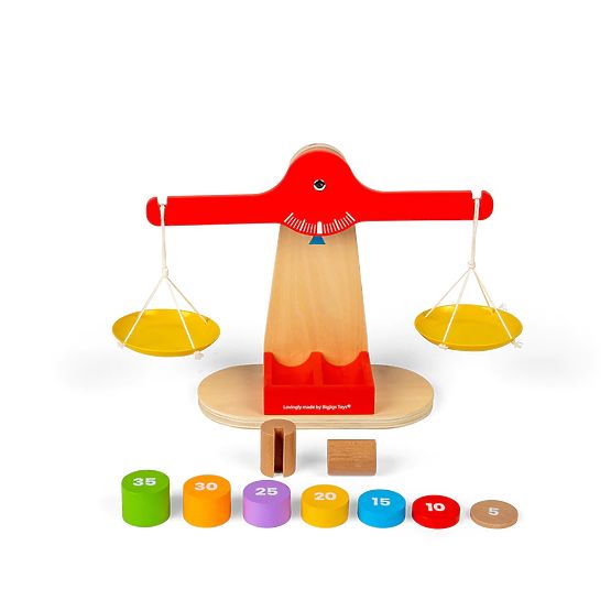 Bigjigs Toys Vaga s balansirajućim utegom