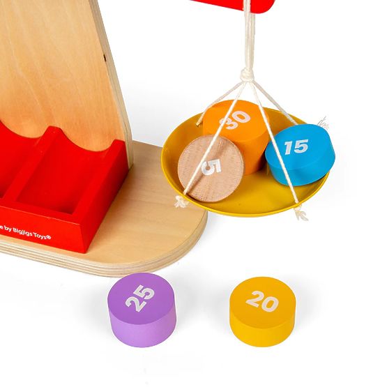 Bigjigs Toys Vaga s balansirajućim utegom