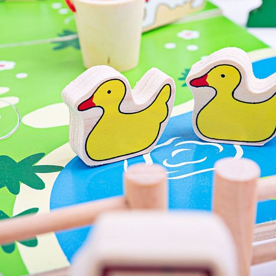Bigjigs Toys Velika drvena farma
