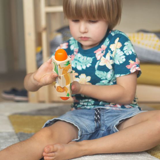 Bigjigs Toys Život u džungli s motornim koturaljkama