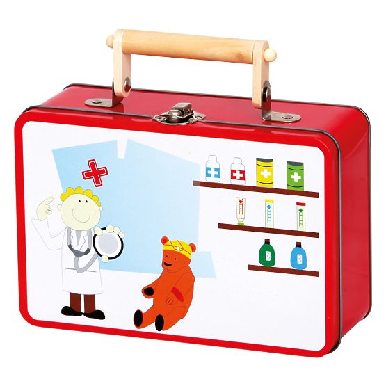 Bino Drvene igračke veterinarski kovčeg