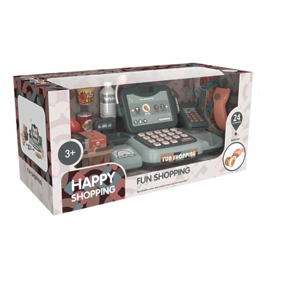 Blagajna trgovina proizvodi skener kalkulator zvukovi