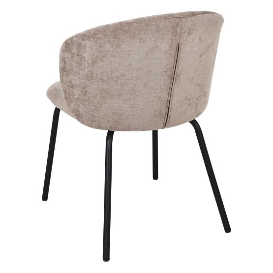 Blagovaonska stolica Larisa, smeđa/crne noge