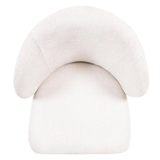 Blagovaonska stolica Larisa, svijetlo bež/crne noge