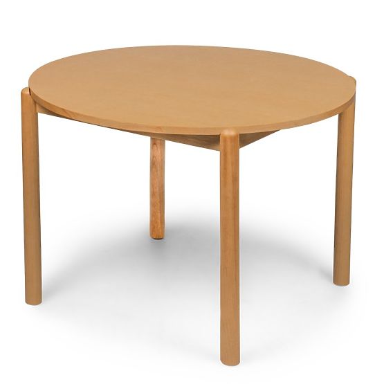 Blagovaonski stol Yoko 110,5 cm, okrugli, prirodni