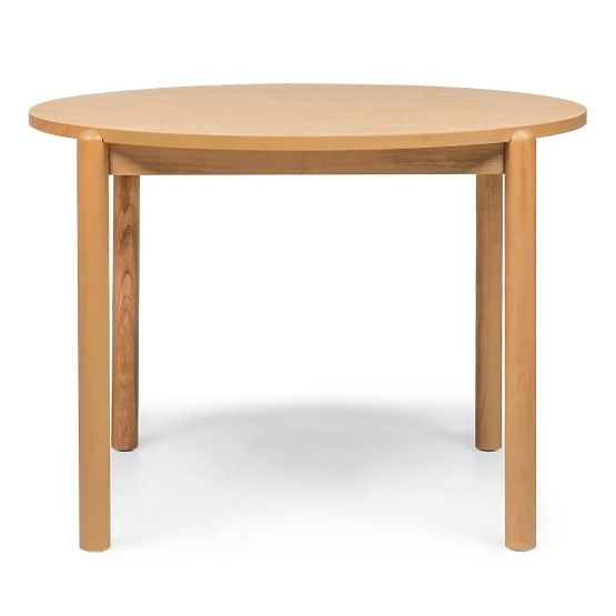 Blagovaonski stol Yoko 110,5 cm, okrugli, prirodni