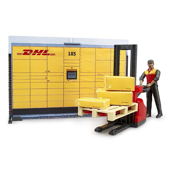 Bruder BWORLD Dostavna služba DHL s priborom