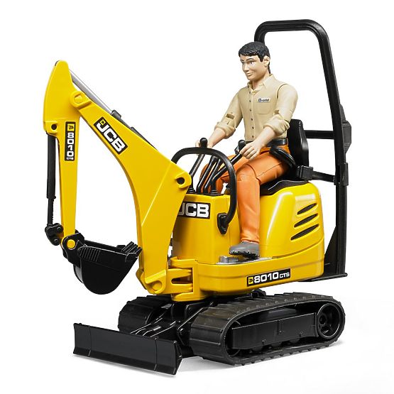 Bruder BWORLD Mikro bager JCB s figuricom
