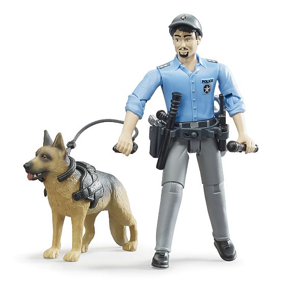 Bruder BWORLD Policajac s psom