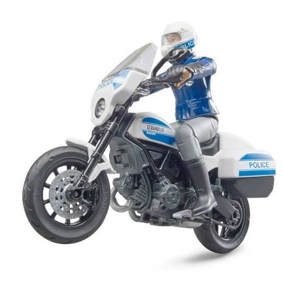 Bruder BWORLD policijski motocikl Ducati Scrambler s vozačem