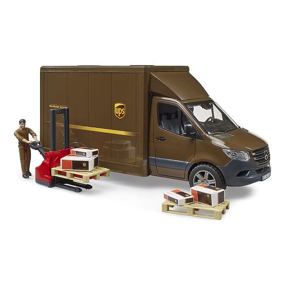 Bruder Dostavno vozilo UPS MB Sprinter s figuricom i priborom