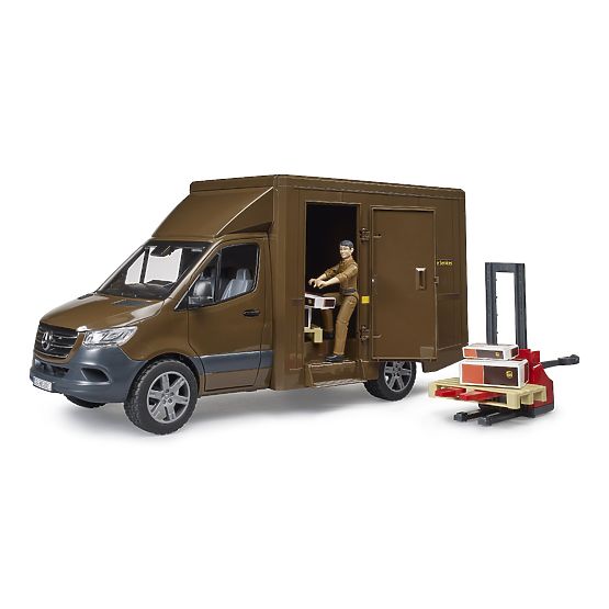 Bruder Dostavno vozilo UPS MB Sprinter s figuricom i priborom