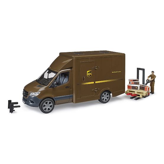 Bruder Dostavno vozilo UPS MB Sprinter s figuricom i priborom