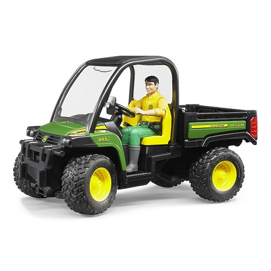 Bruder John Deere Gator s vozačem
