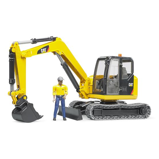 Bruder Mini bager CAT s figuricom