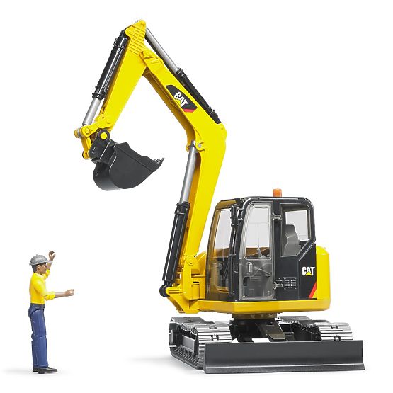 Bruder Mini bager CAT s figuricom